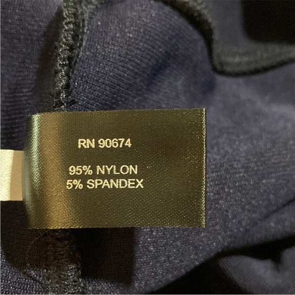 Boston Proper Navy Pant Suit, size L, EUC - Picture 12 of 13